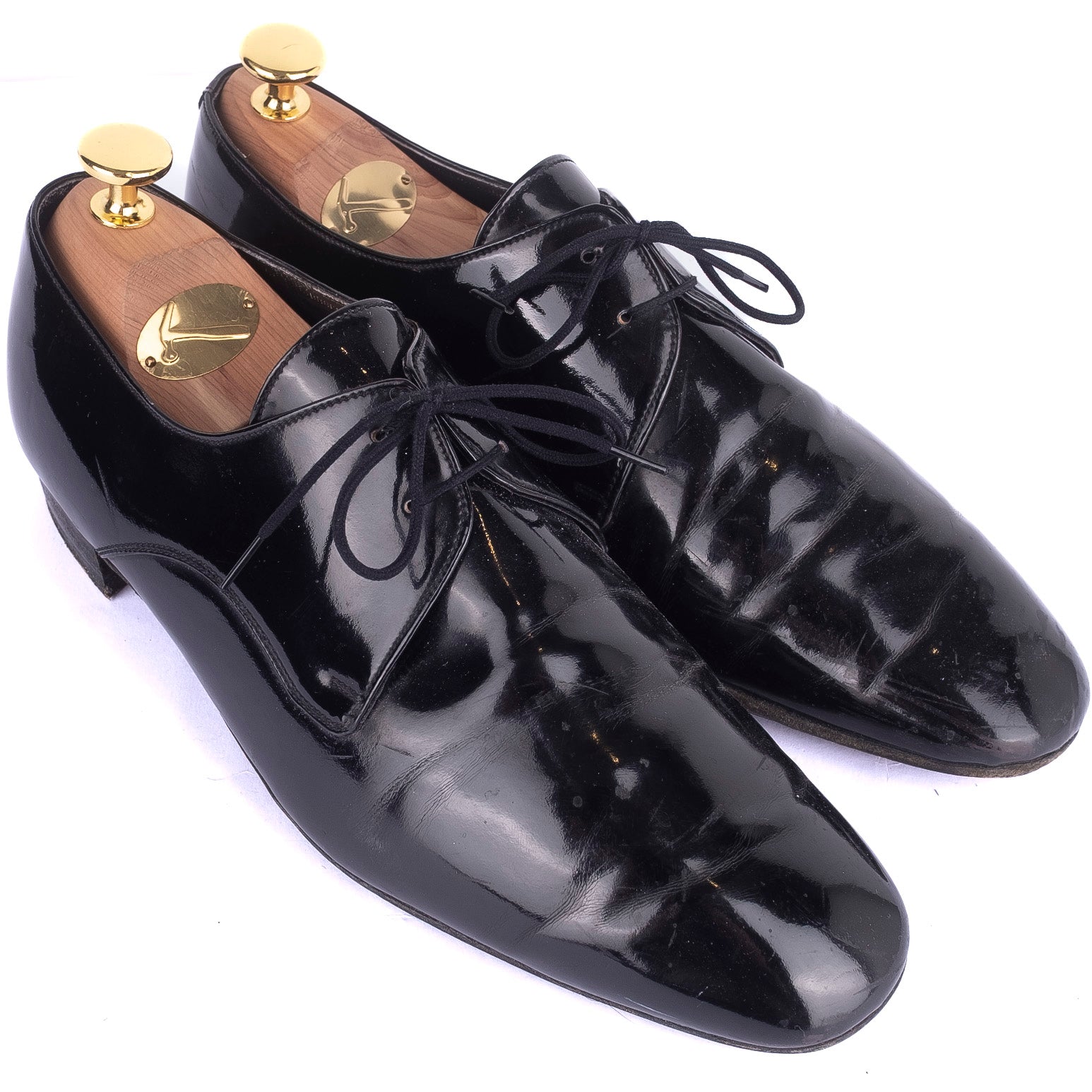 Black Patent Leather Formal Shoes