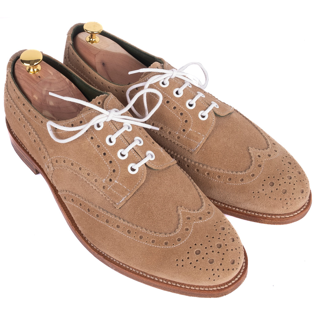 Sand Brogue Derbies