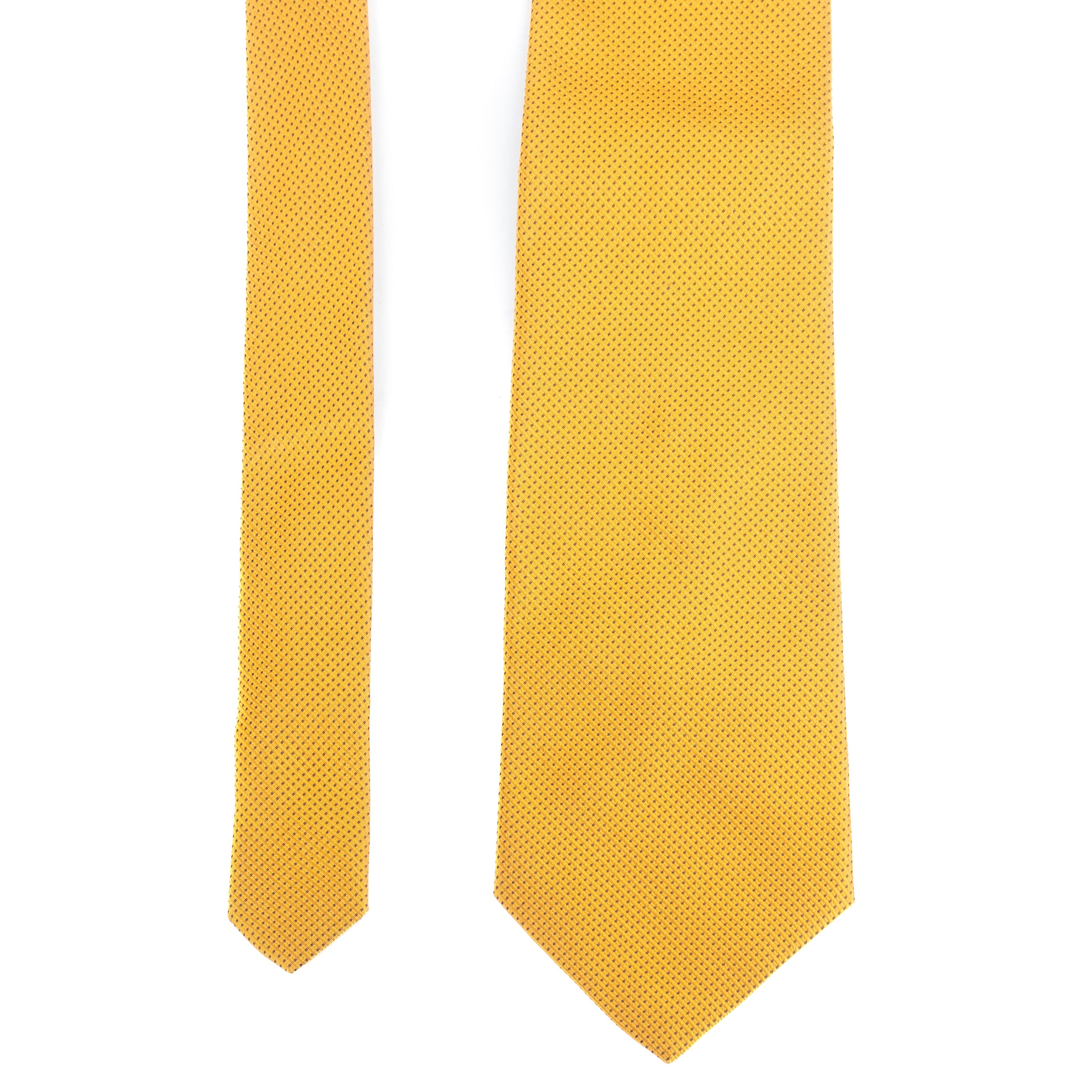 Yellow Checked Tie