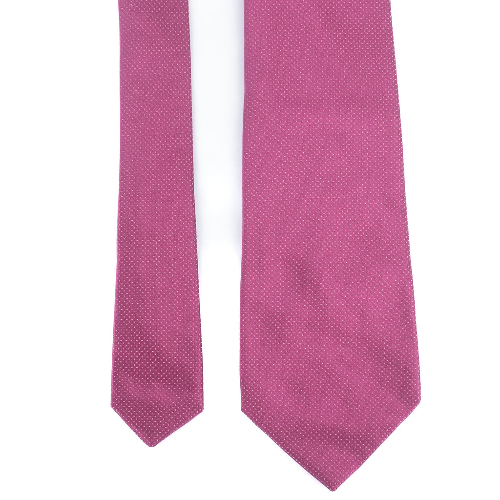 Burgundy Patterned Tie