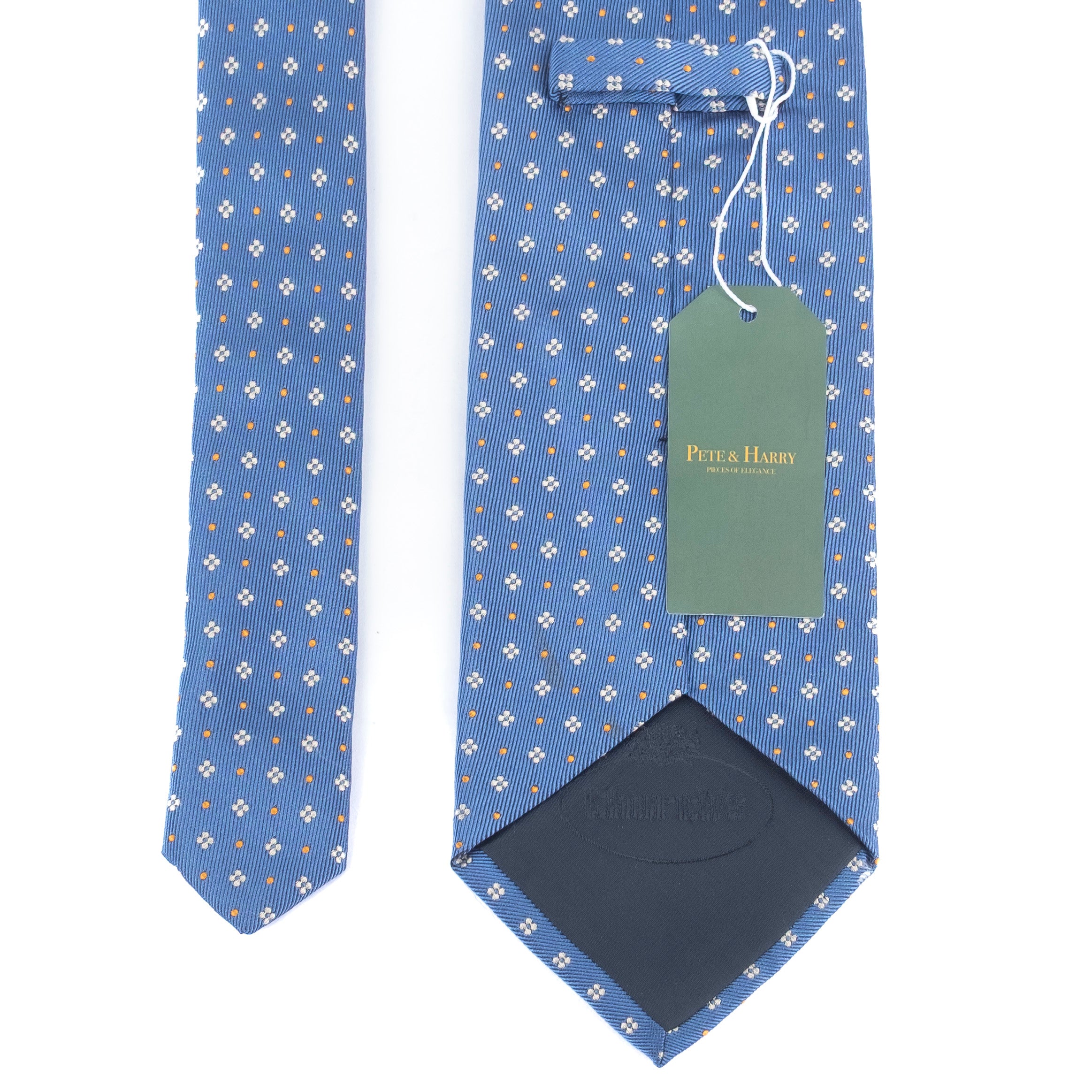 Blue Patterned Tie