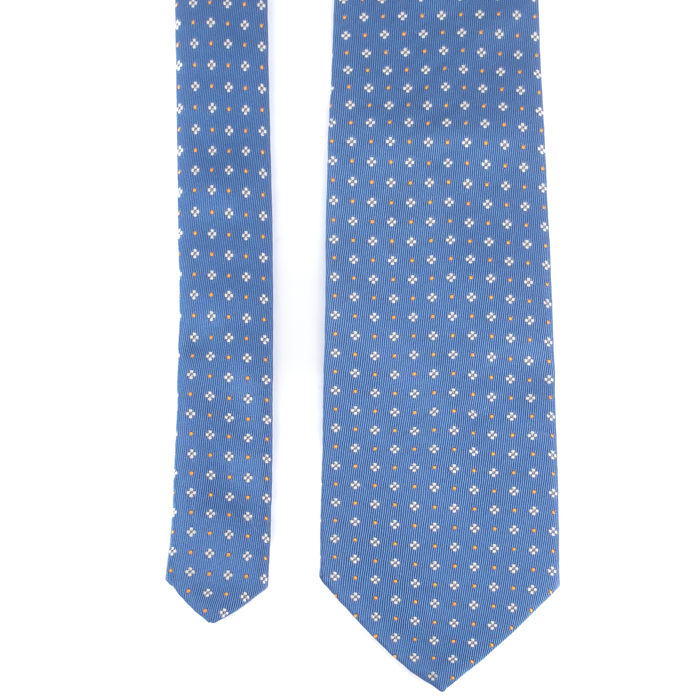 Blue Patterned Tie