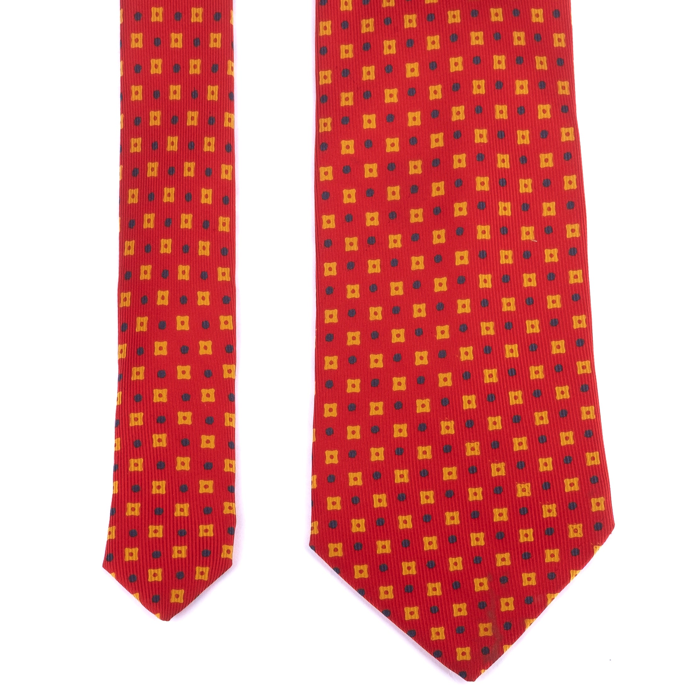 Red Patterned Tie