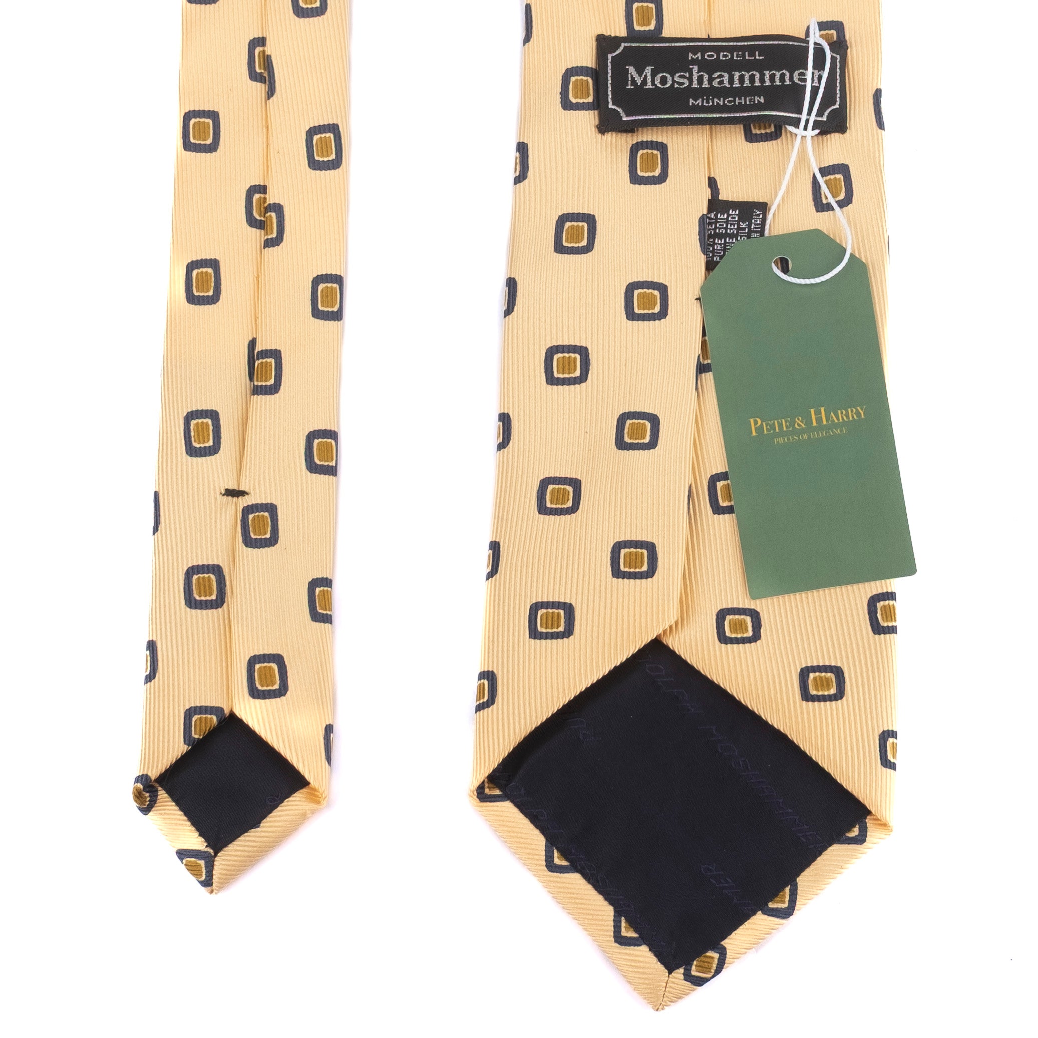 Yellow Patterned Tie