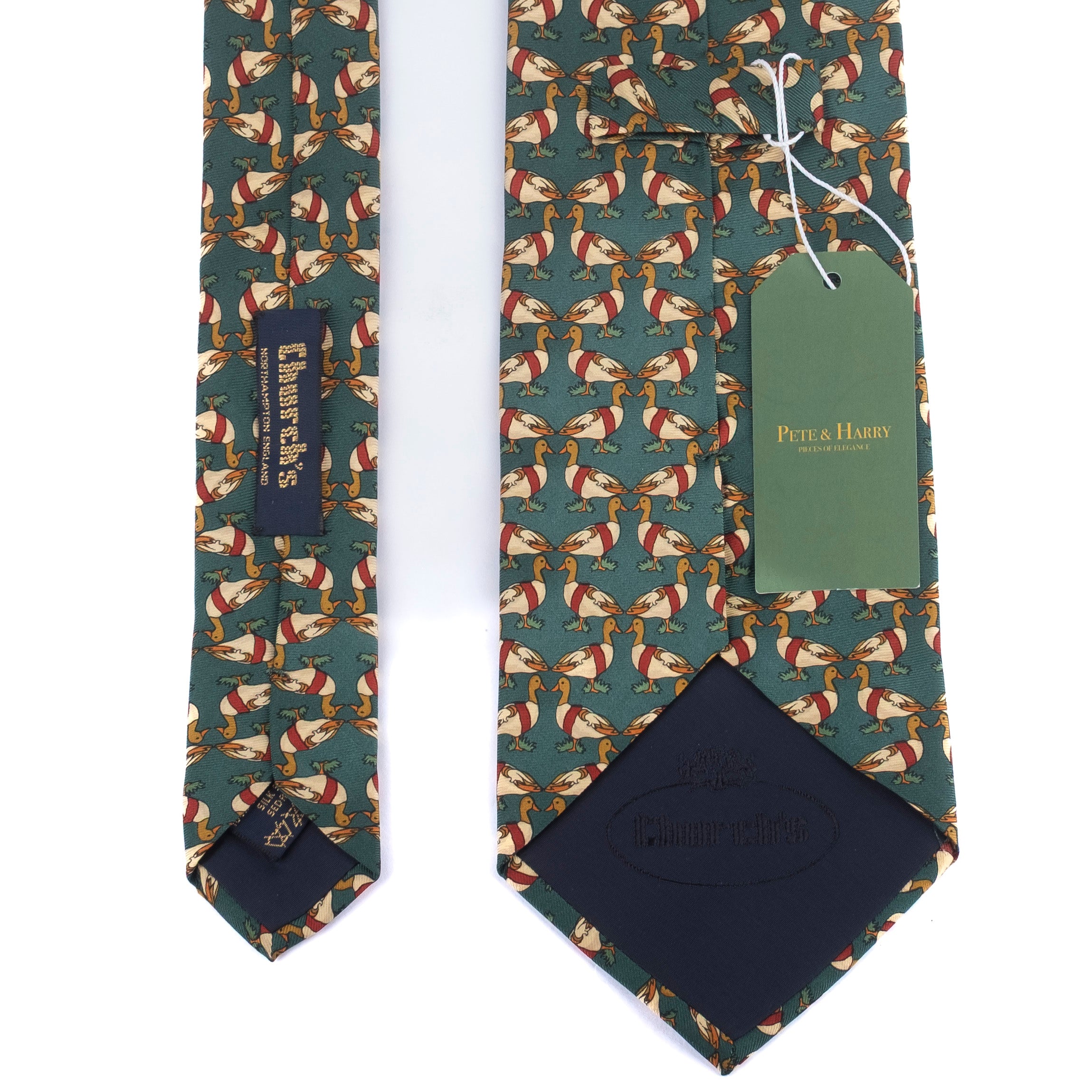 Green Duck Tie