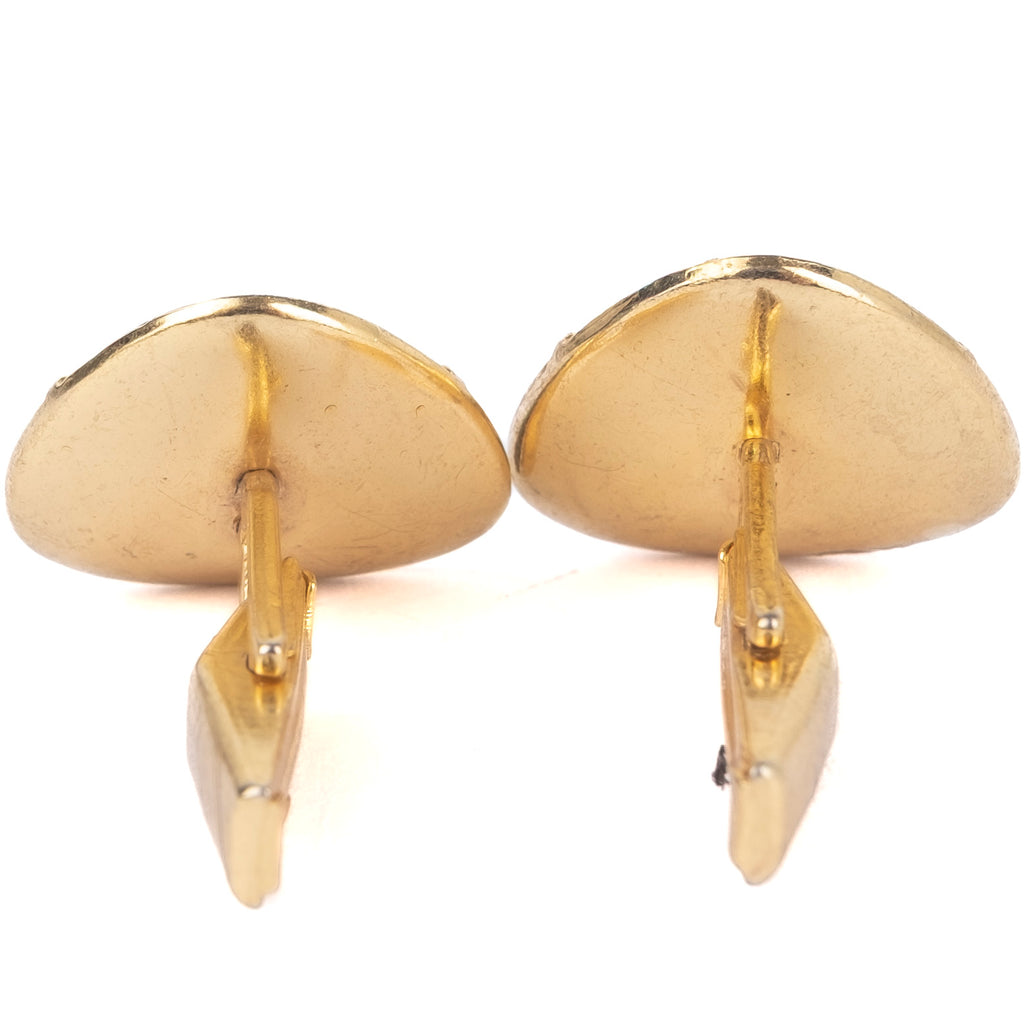 Black and Gold Heraldic Cufflinks