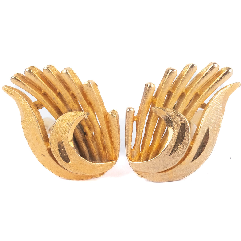 Vintage Gold Coloured Cufflinks