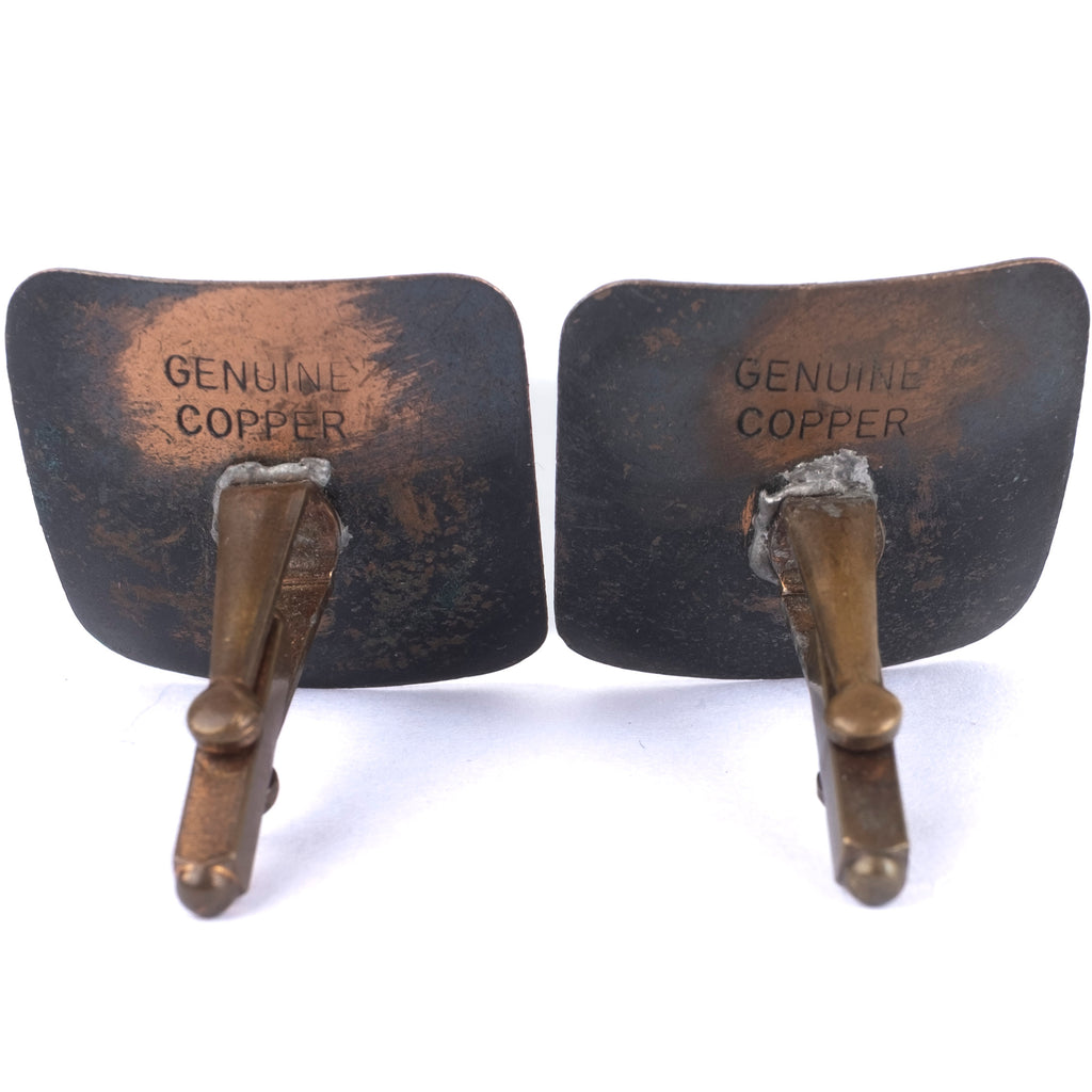 Bronze Coloured Theatre Masks Cufflinks