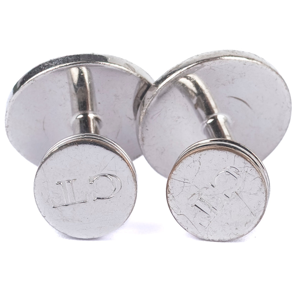 Red and Blue Check Cufflinks