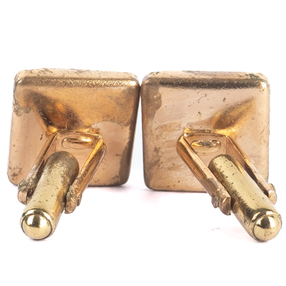 Orange Stone Cufflinks