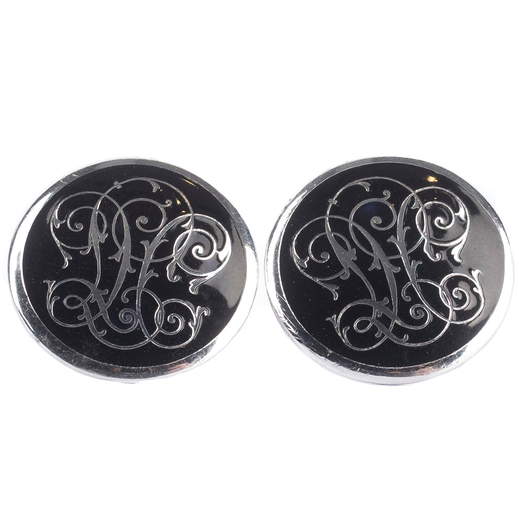 Black Shield Cufflinks