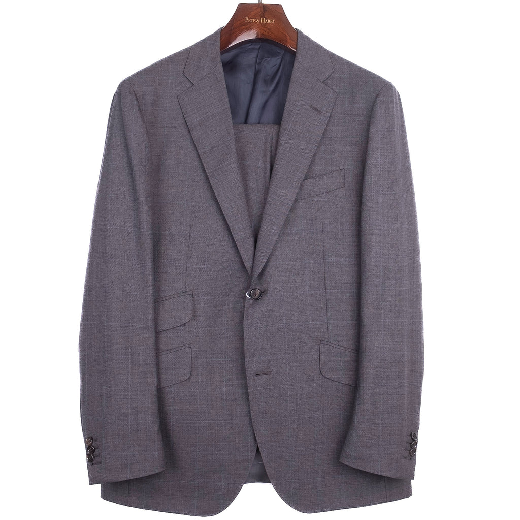 Grey Checked Suit