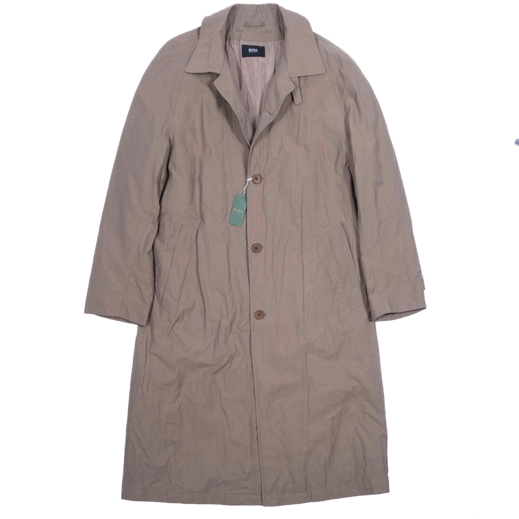 Beige Raglan Trench Coat
