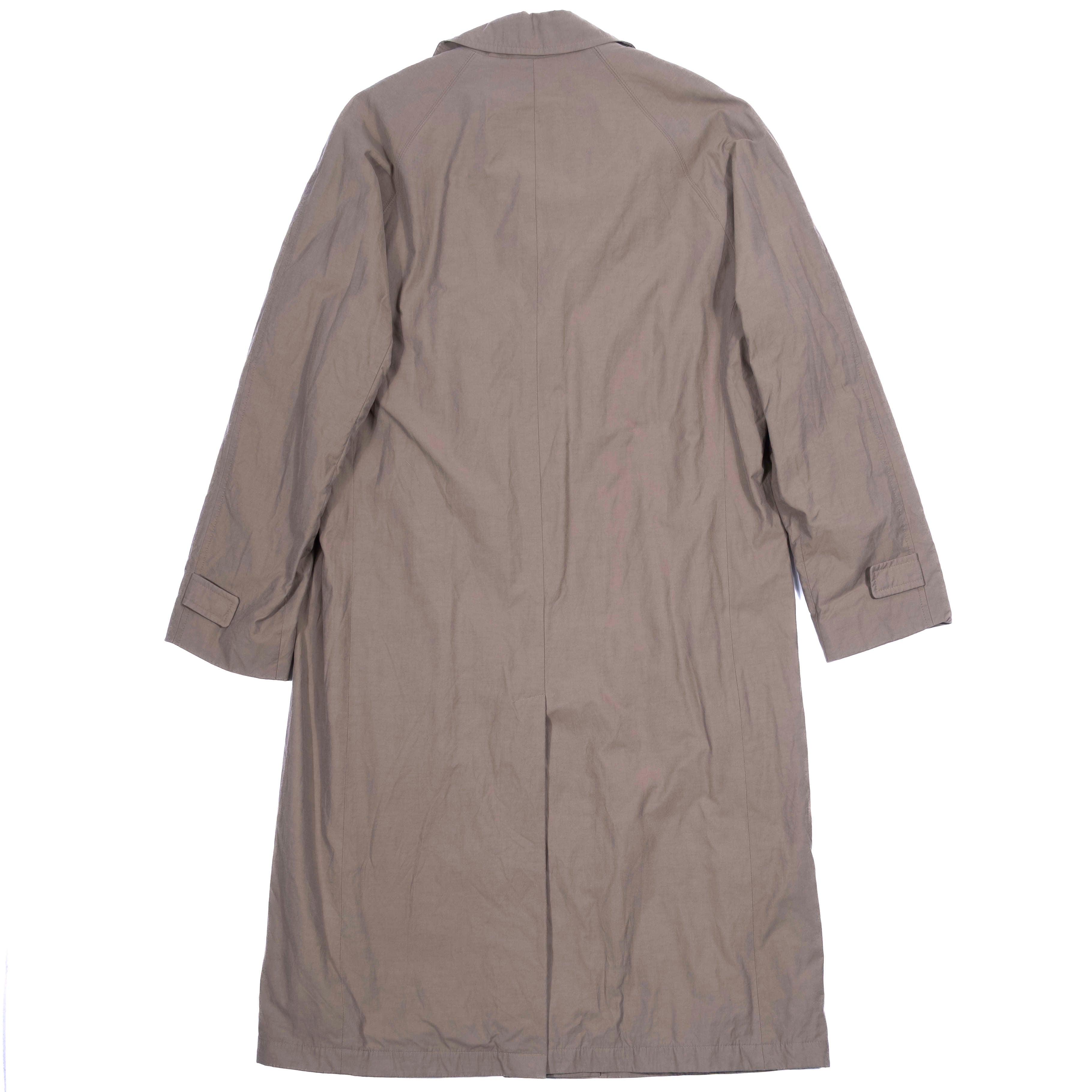 Beige Raglan Trench Coat