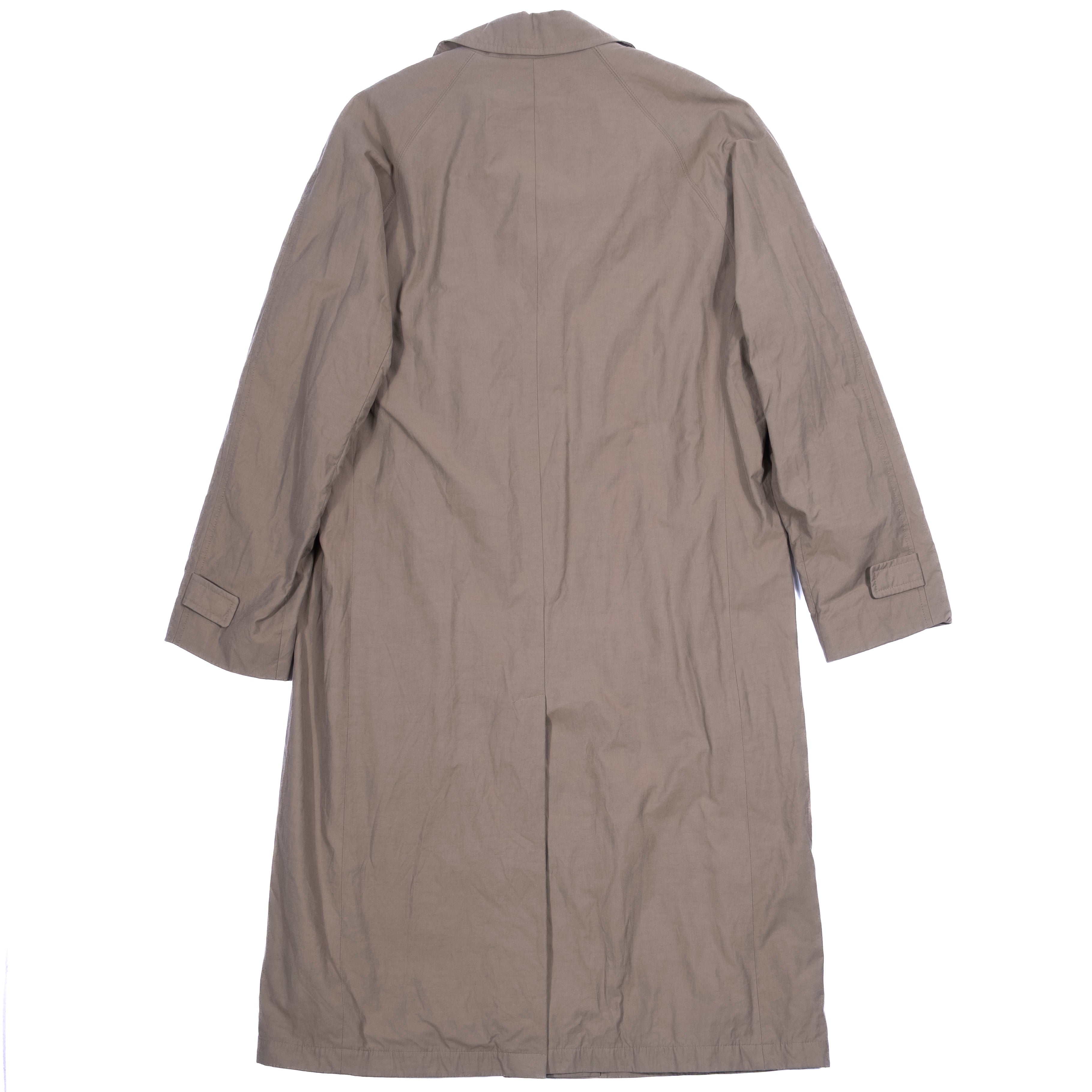 Beige Raglan Trench Coat
