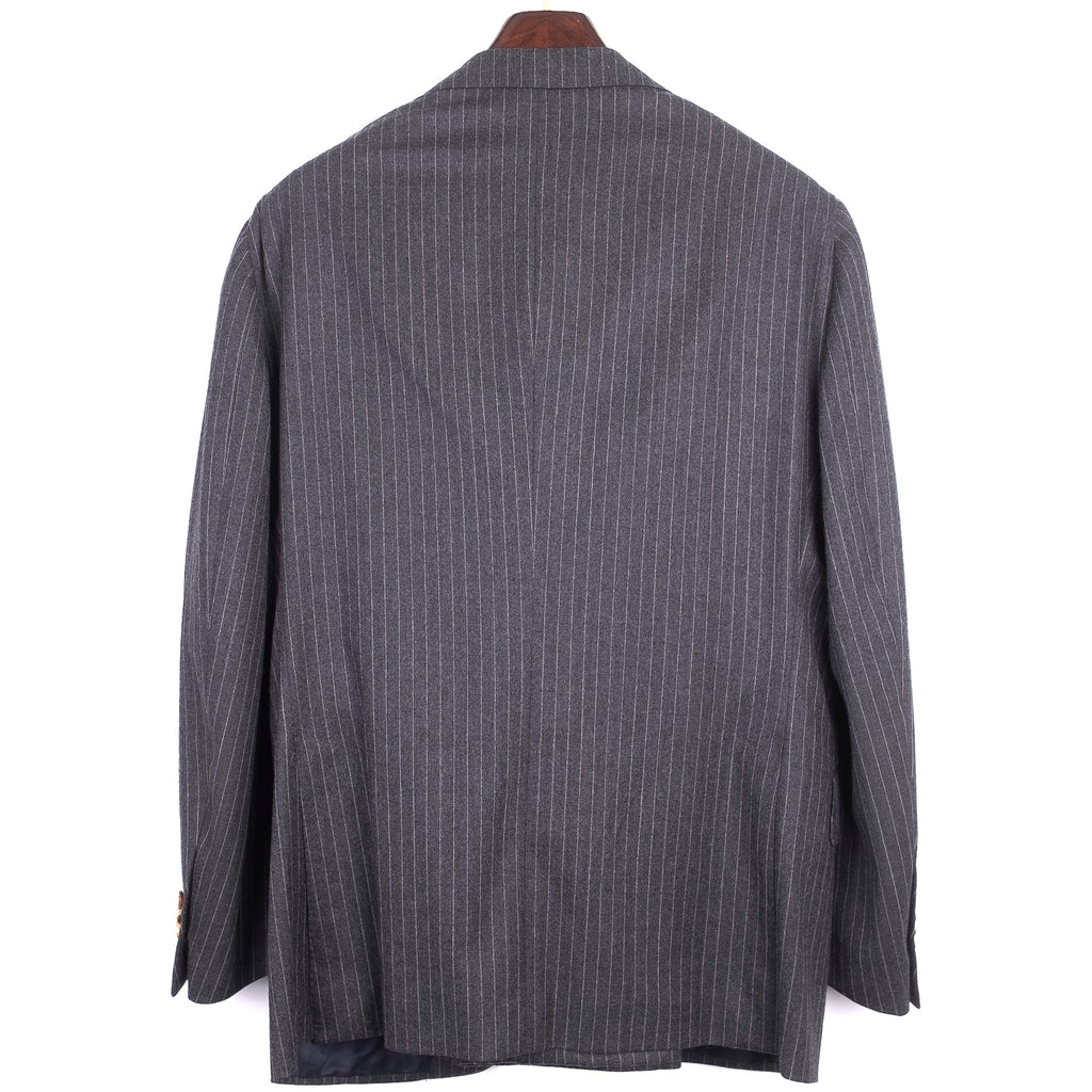 Grey Pinstripe Business Suit