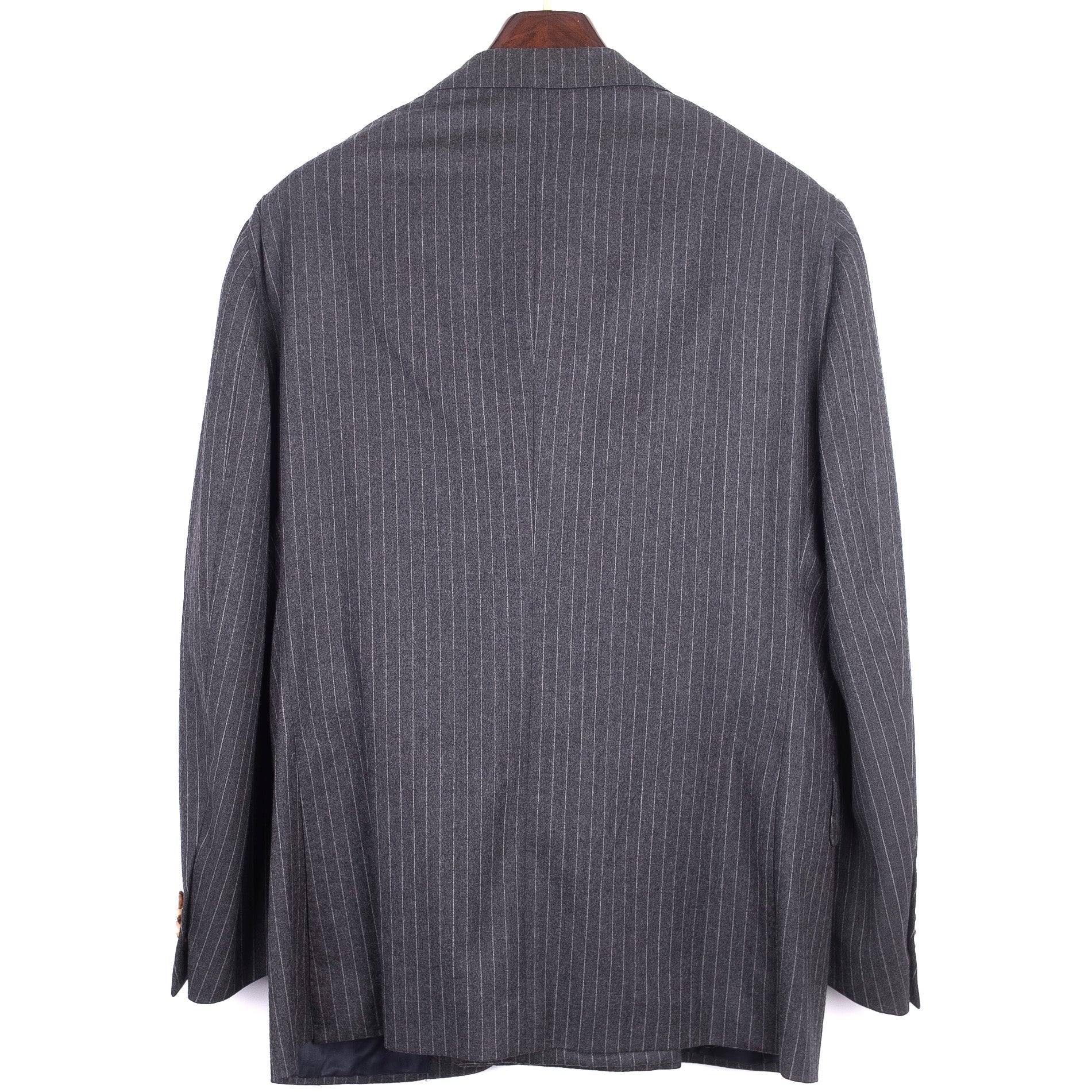 Grey Pinstripe Business Suit