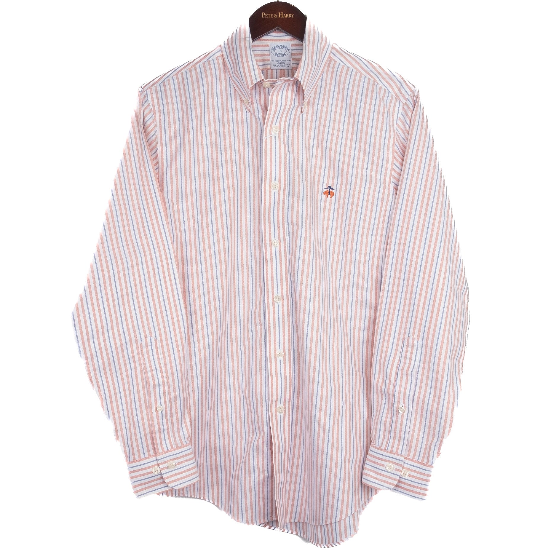 White Striped Buttondown Shirt