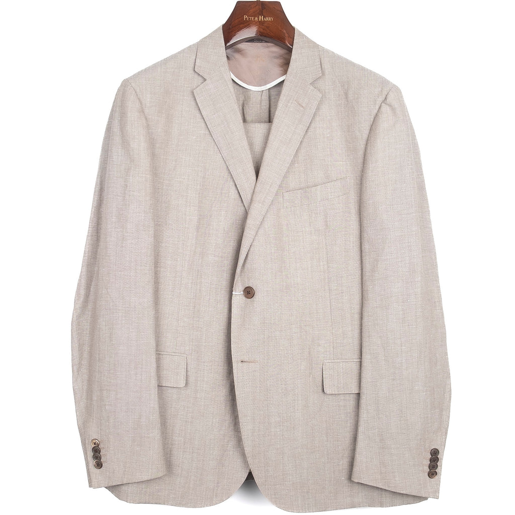 Taupe Summer Casual Suit