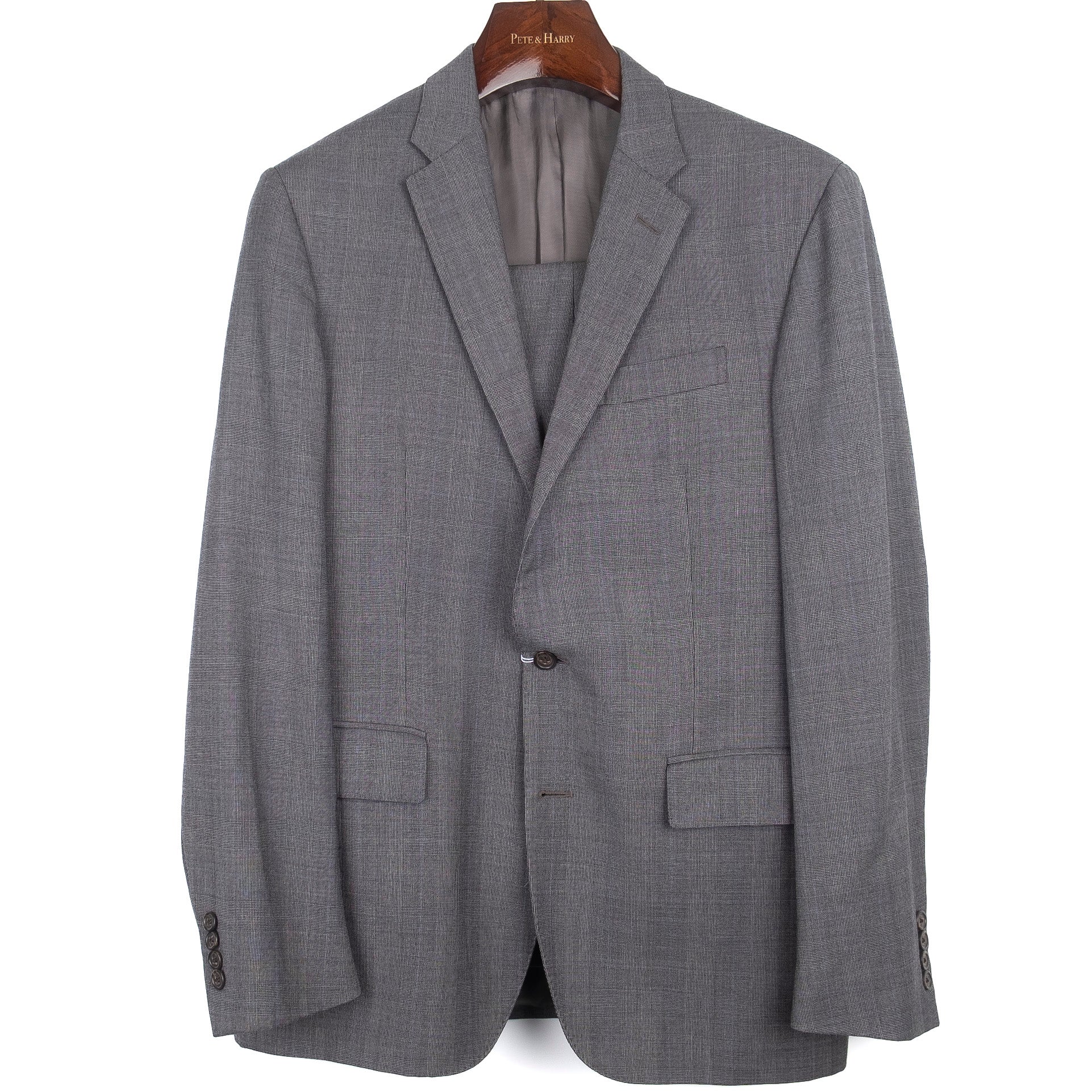 Grey Checked Suit