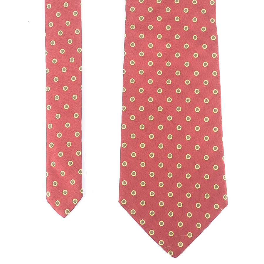 Red Dotted Tie