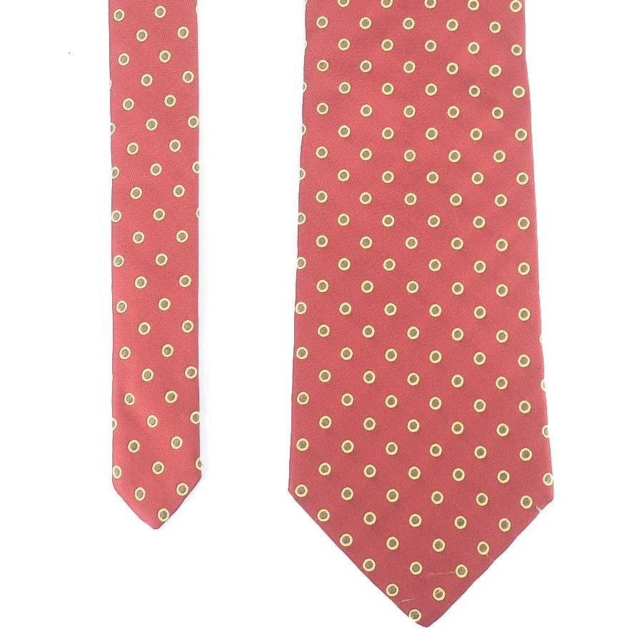 Red Dotted Tie