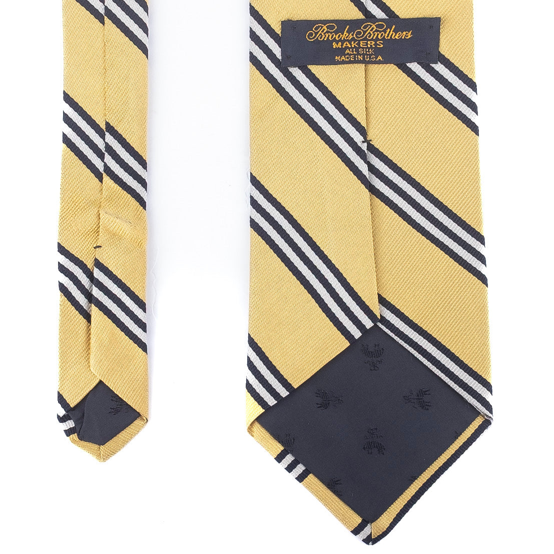 Yellow Striped Tie