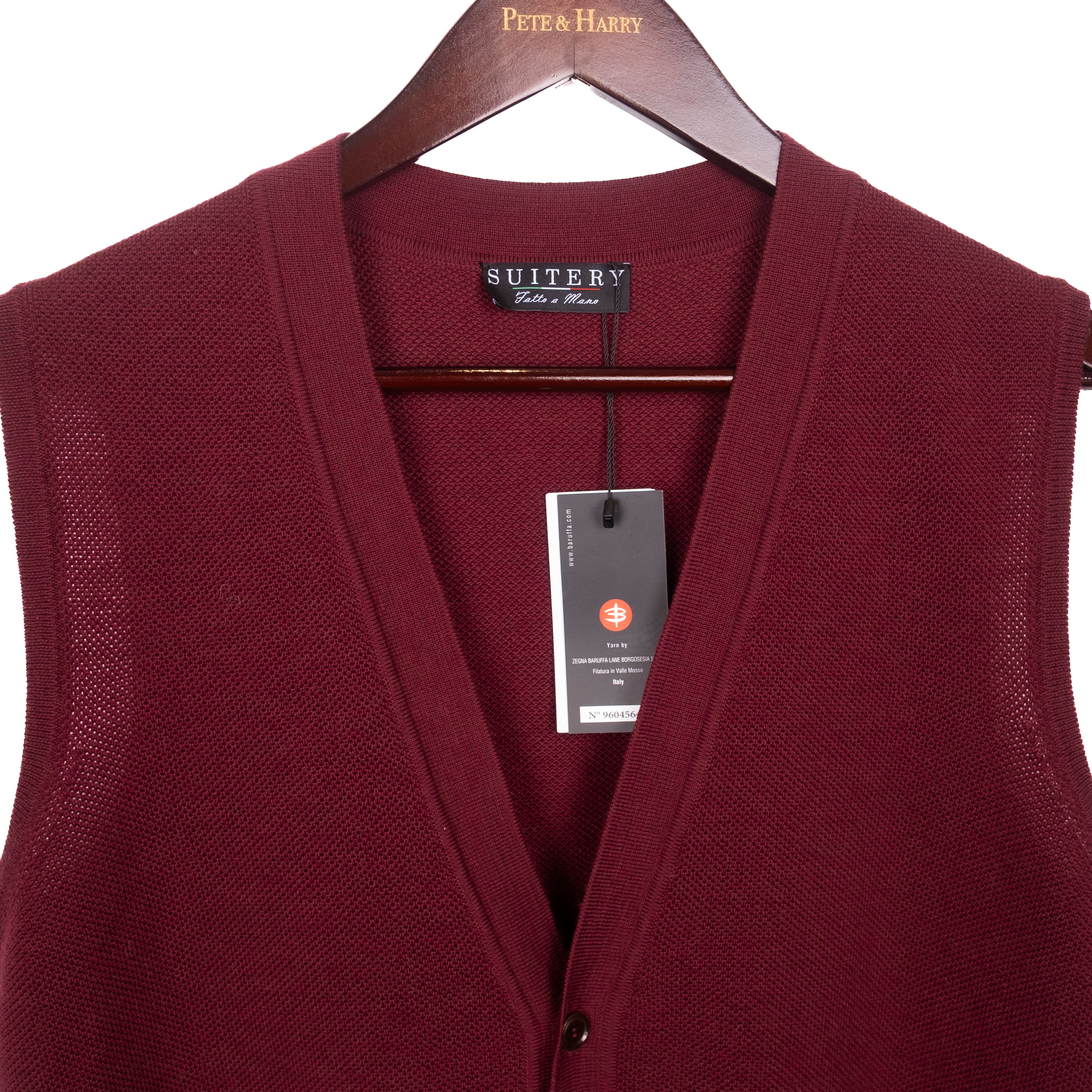 Burgundy Sweater Vest