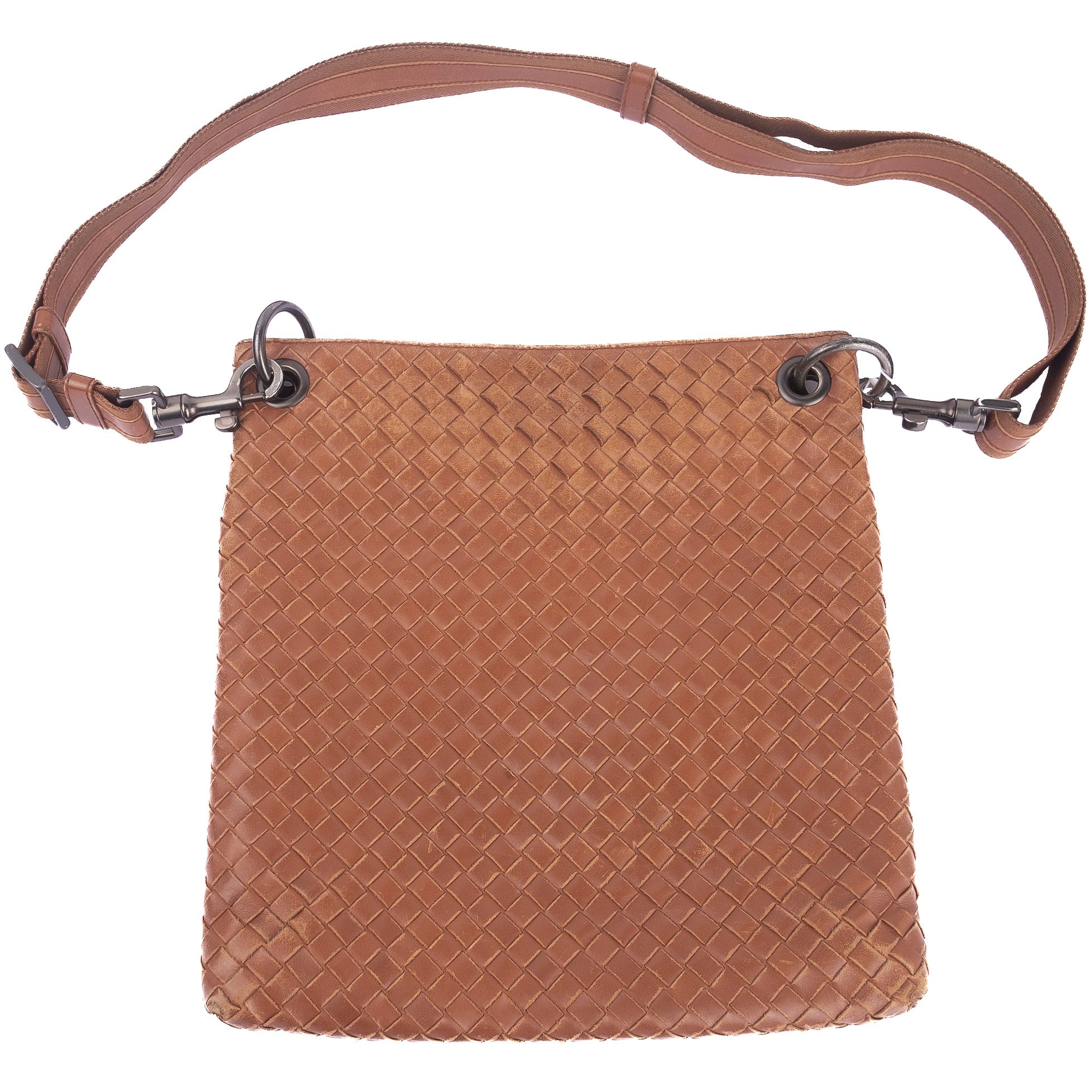 Brown Intrecciato Bag