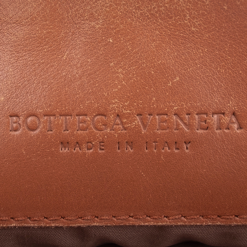 Brown Intrecciato Bag