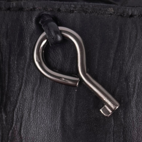 Black Intrecciato Briefcase