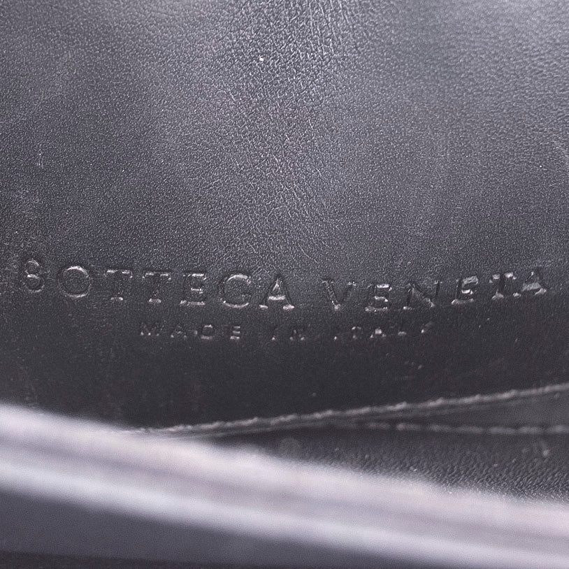 Black Intrecciato Briefcase