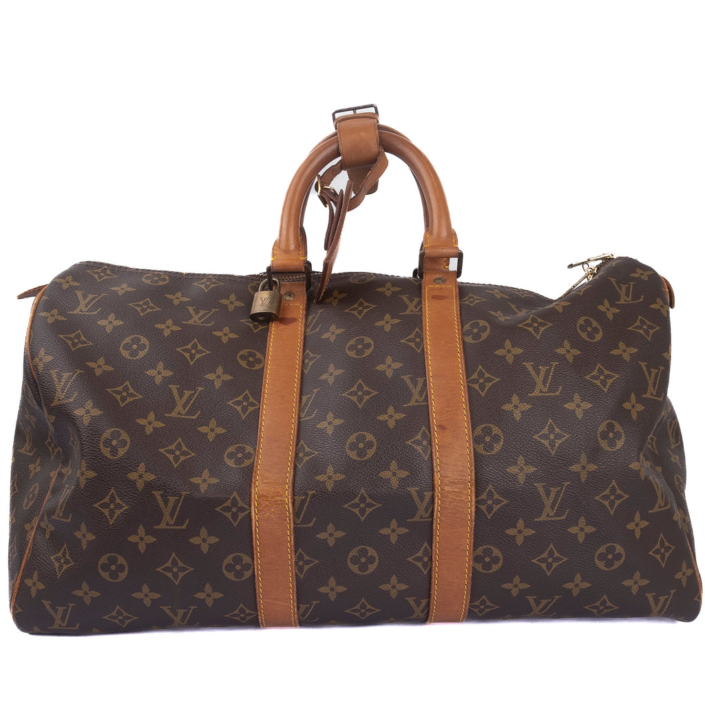 Brown Monogram Weekend Bag