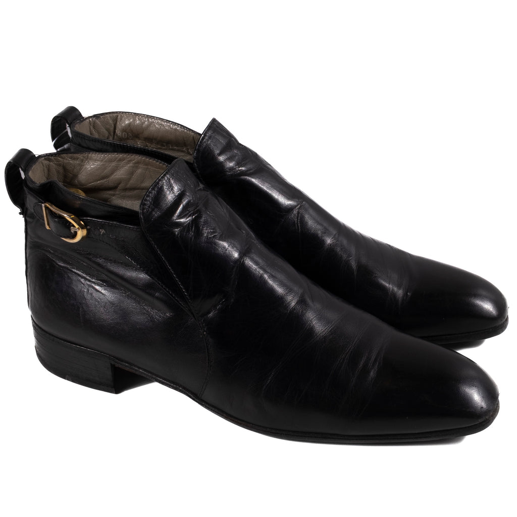 MORESCHI Black Jodhpur Boots