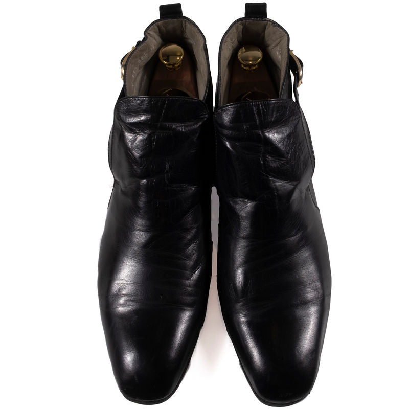 MORESCHI Black Jodhpur Boots