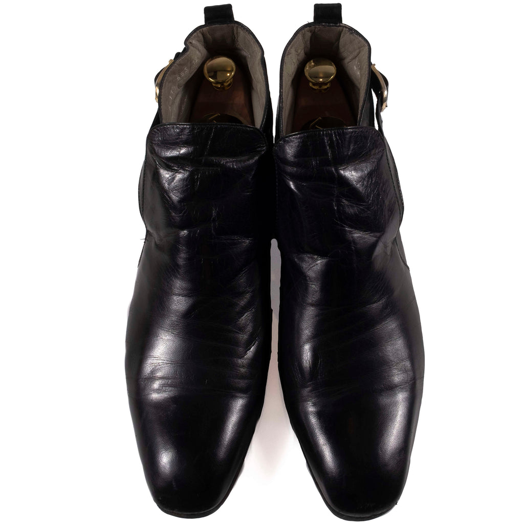MORESCHI Black Jodhpur Boots
