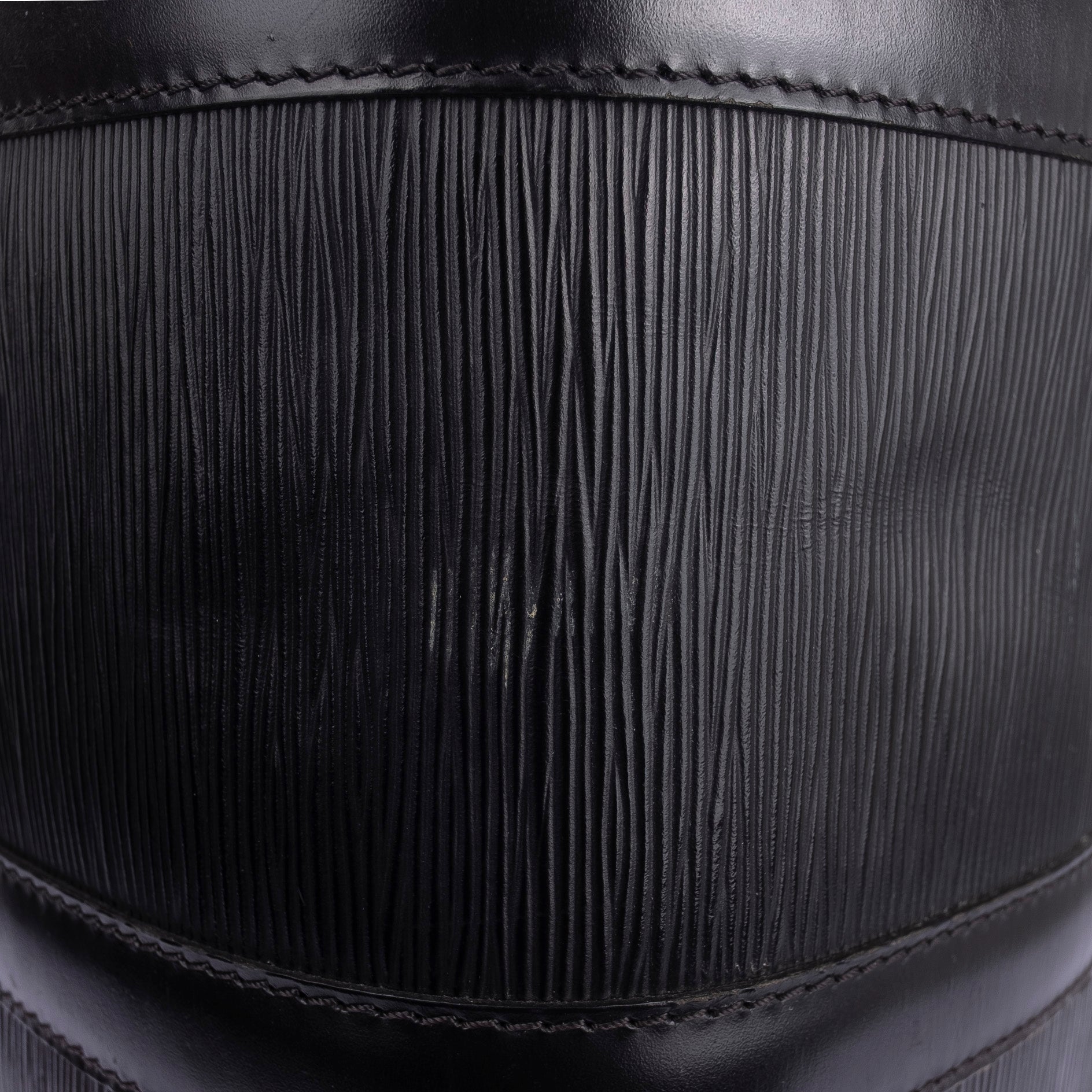 Black Epi Leather Weekend Bag