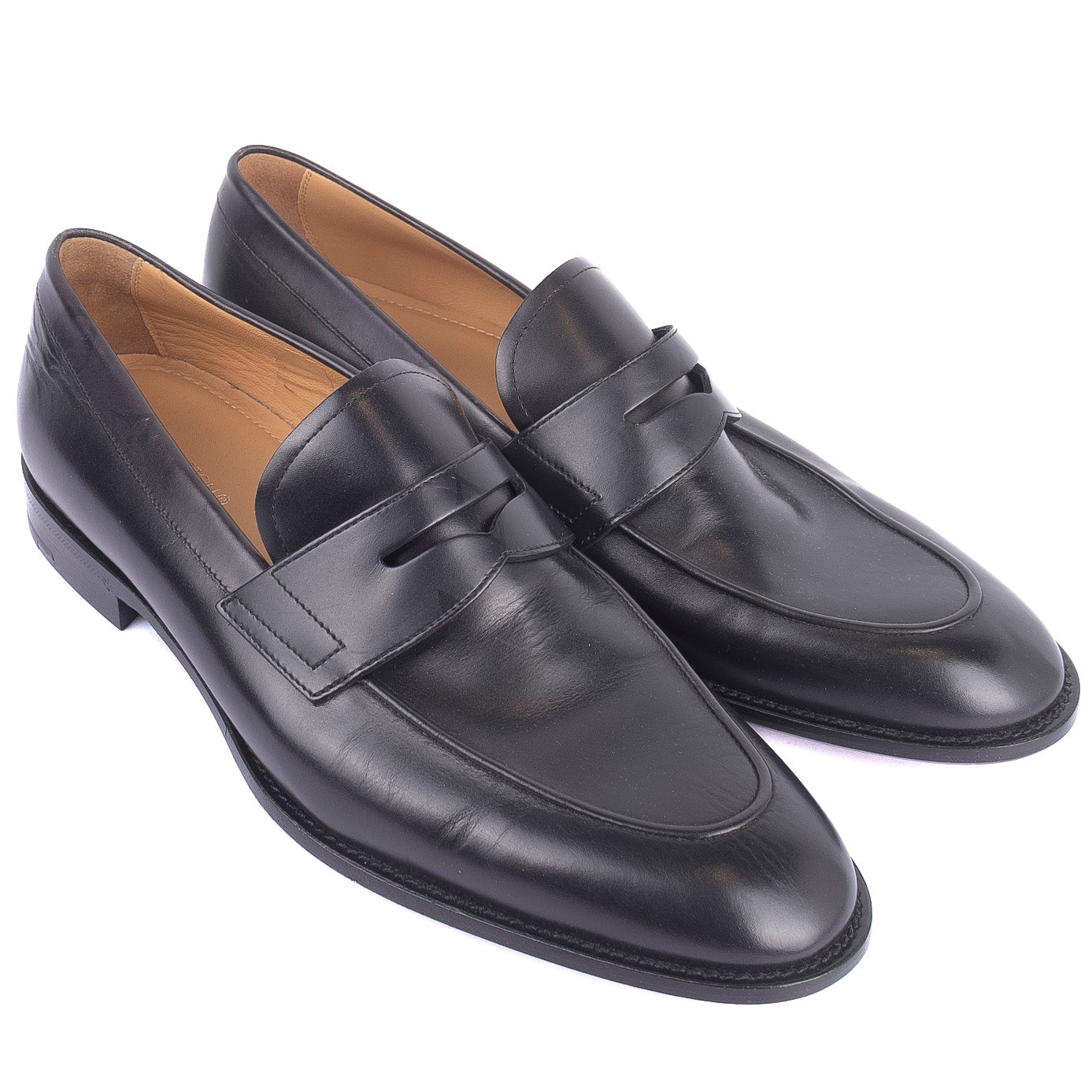 Black Penny Loafers