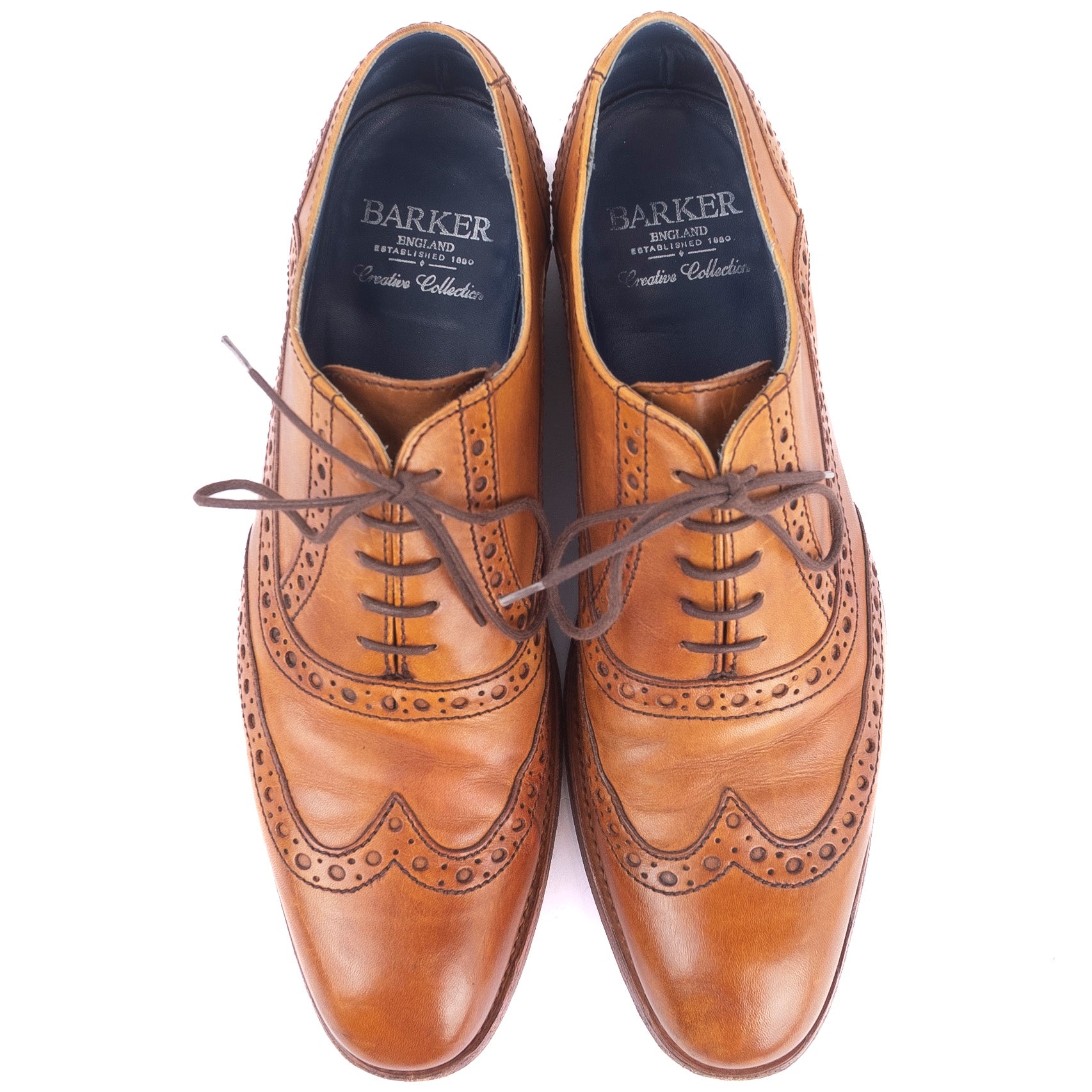 Brown Brogue Oxfords