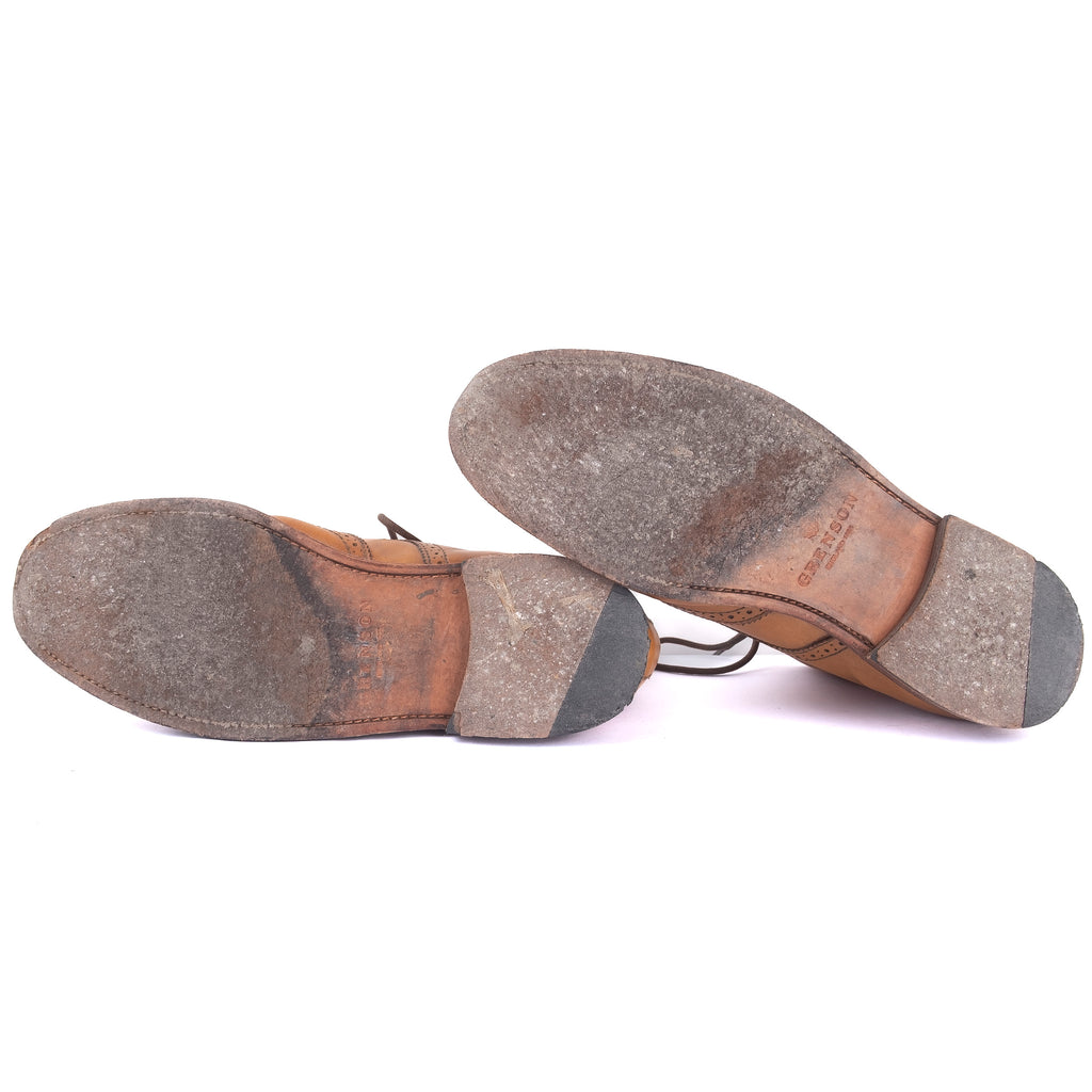 Light Brown Brogue Boots