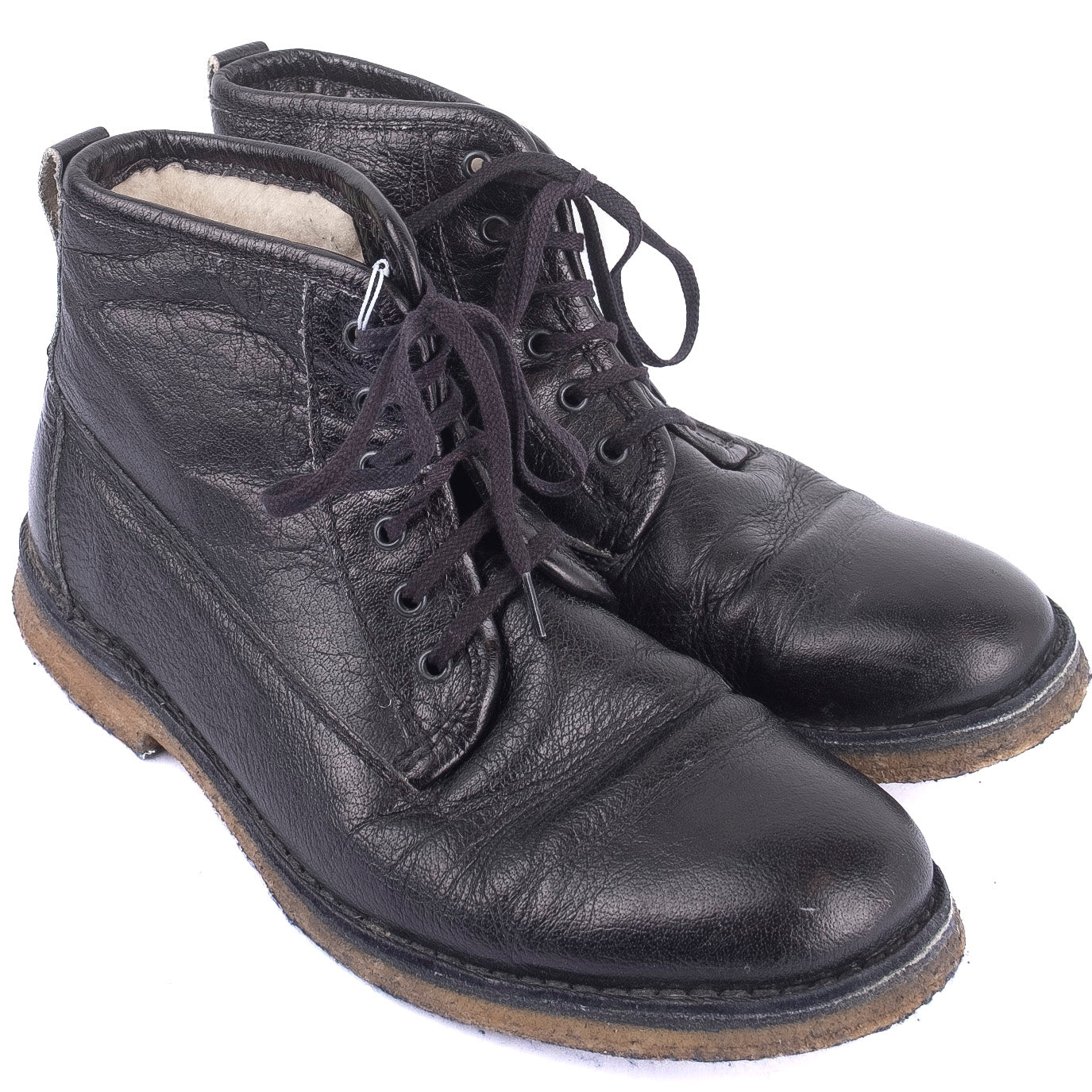 APC Black Lined Boots