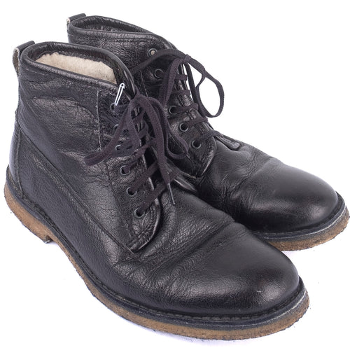 A.P.C. Black Lined Boots
