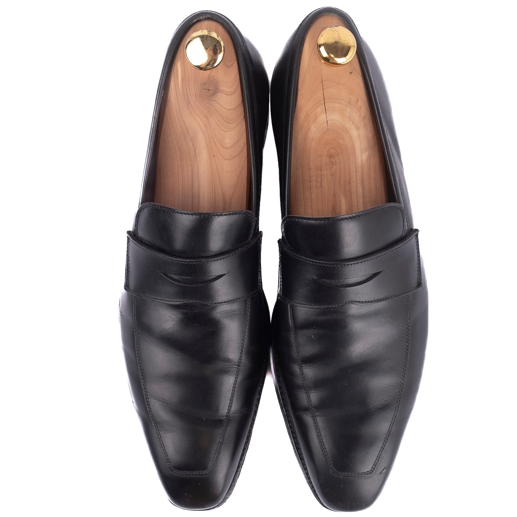 Black Penny Loafers