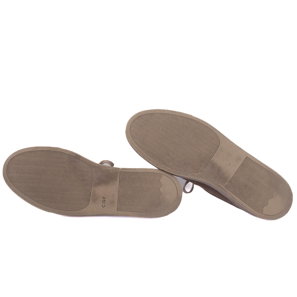 C.QP Suede Sneakers