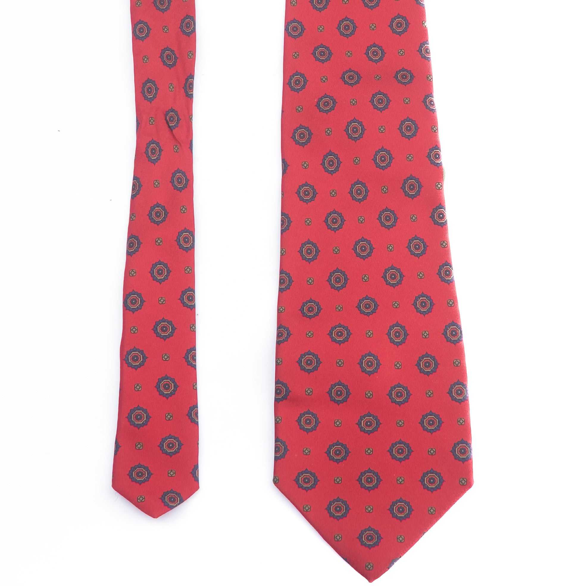 Red Patterned Tie