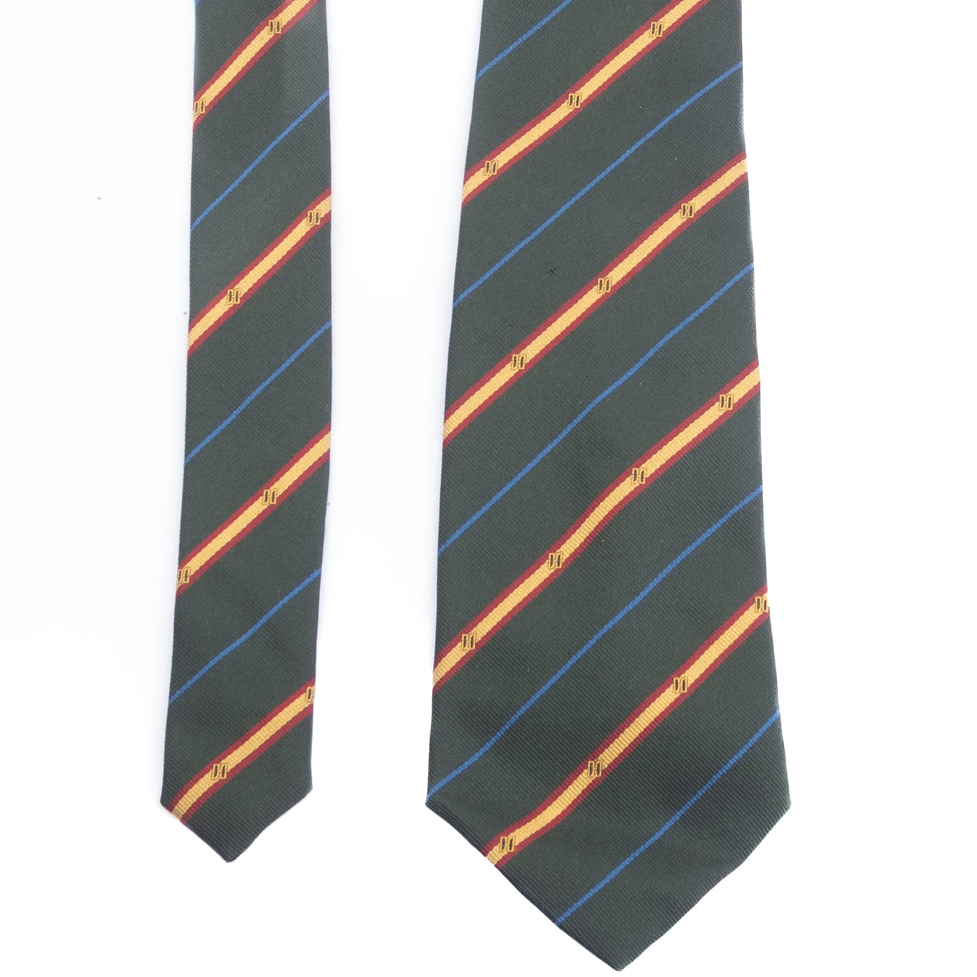 Green Striped Tie