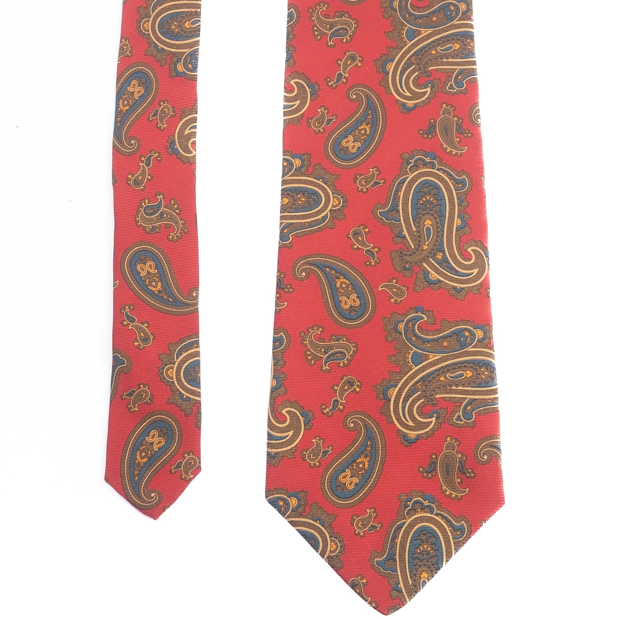 Red Paisley Tie