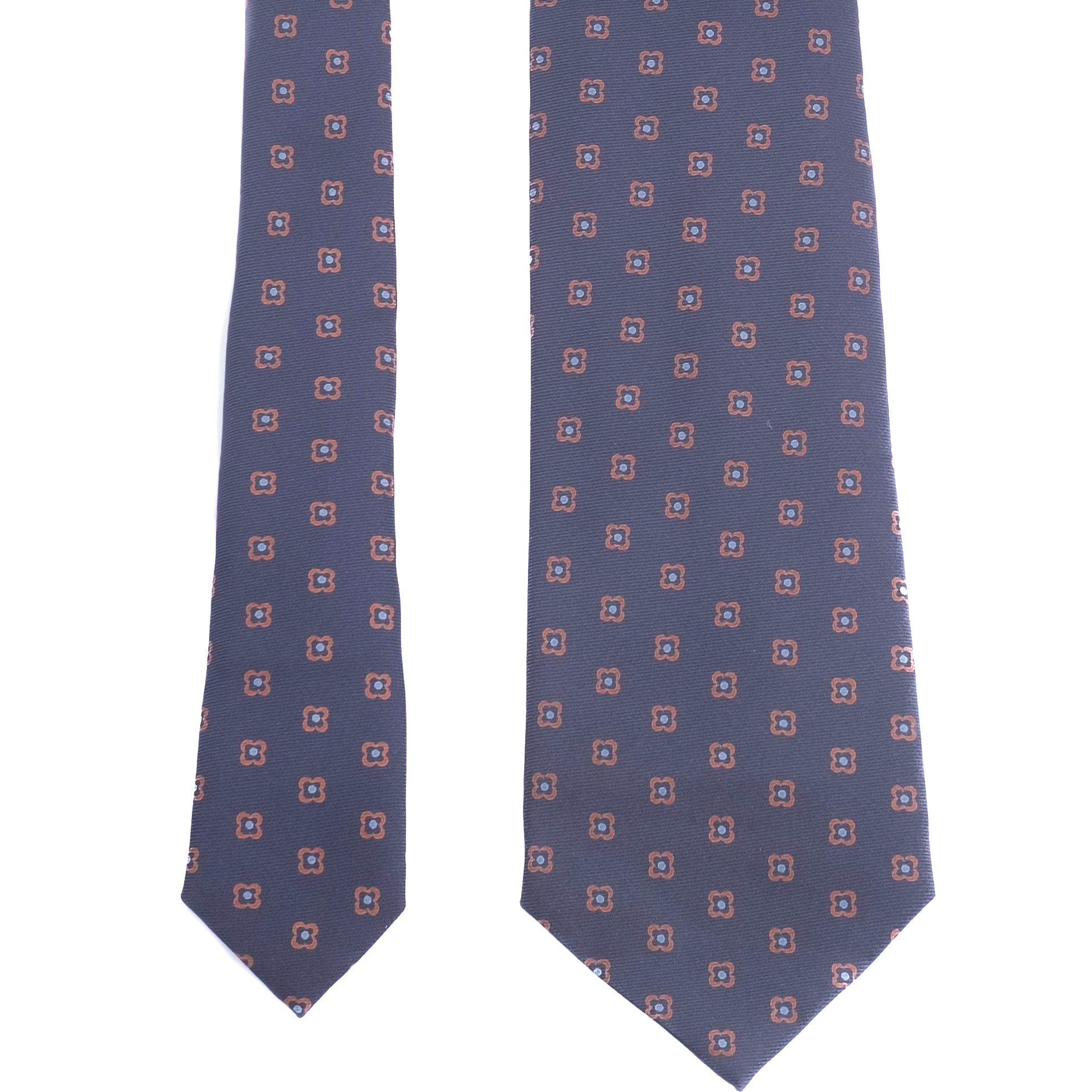 Navy Patterned Tie