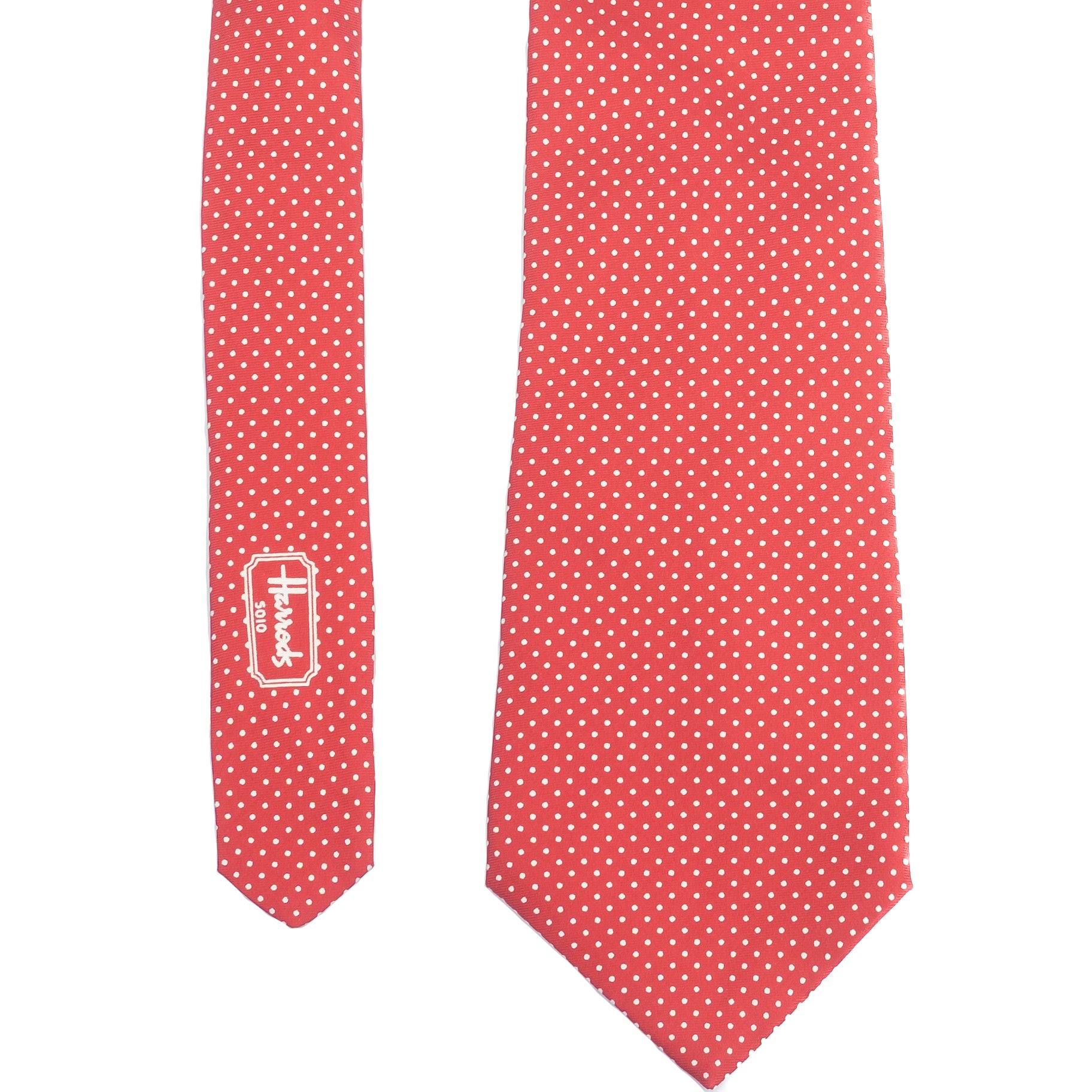 Red Dotted Tie