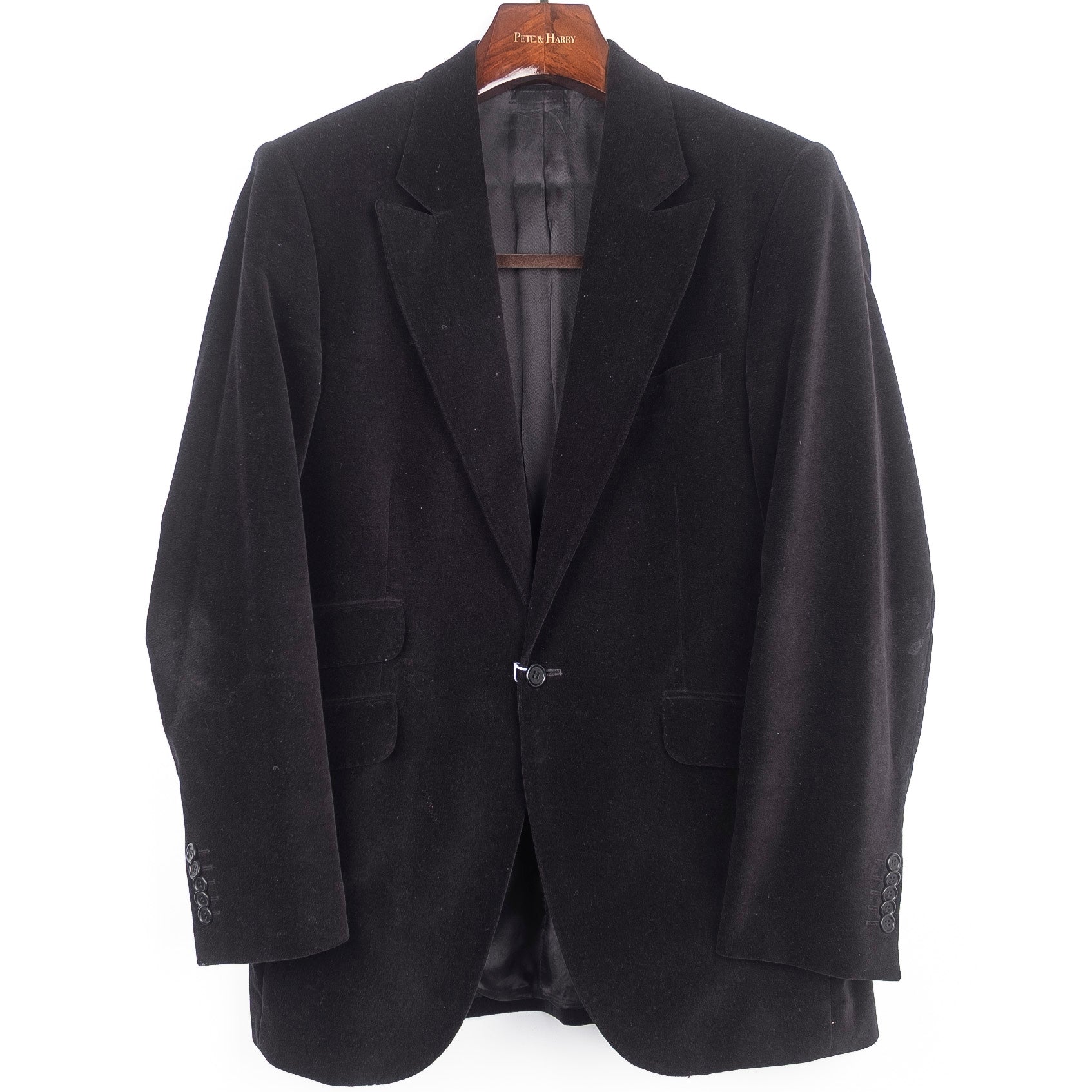 Black Velvet Sport Coat